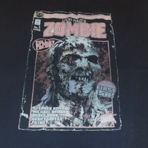 ZOMBIE - FULCI COMICS - SHIRT (HOMEMADE SLEEVELESS) - SIZE 2XL